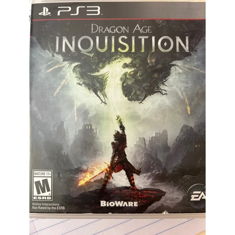 Dragon Age Inquisition PS3 Game Playstation 3 RPG Action‎ Adventure